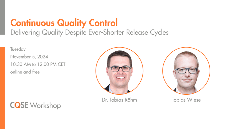 Continuous Quality Control