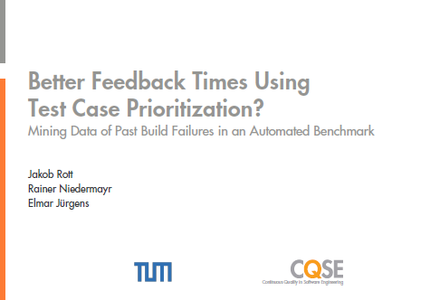 Better Feedback Times Using Test Case Prioritization?