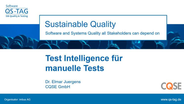 Test Intelligence für manuelle Tests