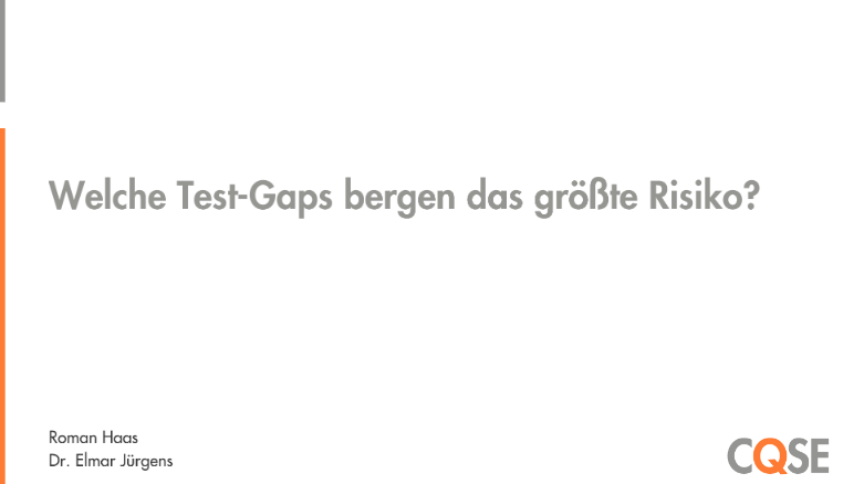 Titel_Test-Gaps